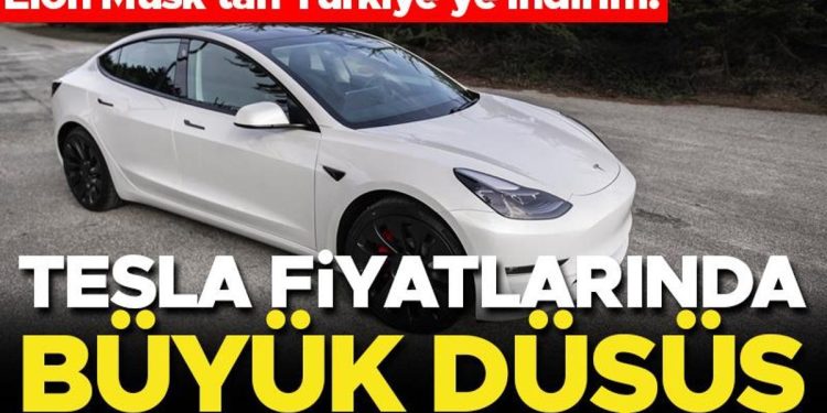 Tesla Türkiye’den indirim! 400 bin liraya yakın fiyat düşüşü var