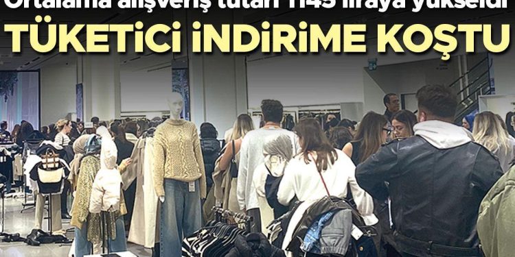 Tüketici indirime koştu