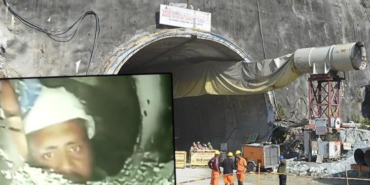 Tünelde mahsur kalmışlardı… Hindistan’daki çalışanlardan birinci manzara geldi