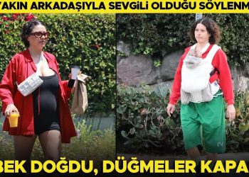 Yakın arkadaşıyla sevgili olduğu söylenmişti: Bebek doğdu. düğmeler kapandı