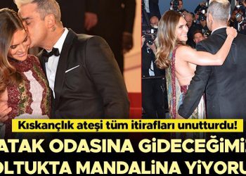 ‘Yatak odamızda ateş söndü’ demişti… Kocasını diğer bayanlarla görünce çabucak çark etti!
