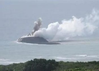 Yer: Japonya… Volkanik hareketler sonrasında yeni bir ada doğdu