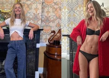 58 yaşındaki ünlü model yeniden yarı çıplak poz verdi: Saklayacak bir şeyim yok ki!