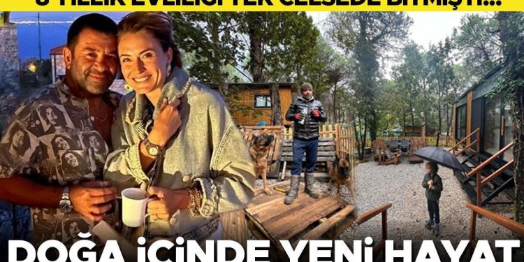 8 yıllık evliliği tek celsede bitmişti…  Ceyda Düvenci’den boşanan Bülent Şakrak tabiat içinde yeni bir hayat kurdu