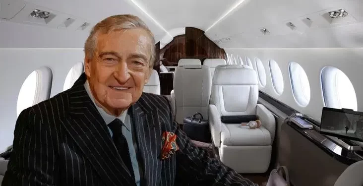 Rahmi Koç, Falcon 8X uçağını satılığa çıkardı