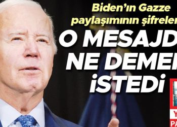 ABD Başkanı’nın Gazze paylaşımının şifreleri… Biden o bildiriyle ne demek istedi