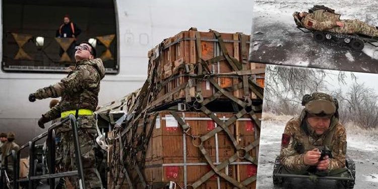 ABD’den Ukrayna’ya 250 milyon dolarlık yardım! Ukrayna’dan dikkat çeken imajlar… Yaralı askerler için ‘elektronik sedye’