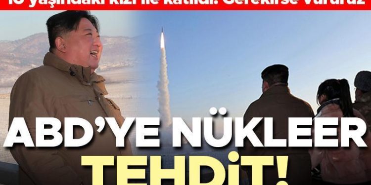 ABD’ye nükleer tehdit! Kuzey Kore Lideri Kim Jong Un: Gerekirse vururuz