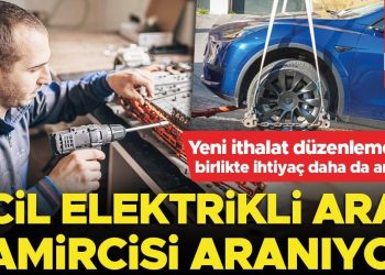Acil elektrikli araç tamircisi aranıyor