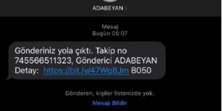 Adabeyan nedir? Ada beyan kargo iletisi gerçek mi, dolandırıcılık mı?
