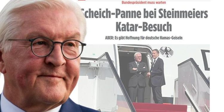 ‘Almanya için büyük bir aşağılanma’ Cumhurbaşkanı Steinmeier yarım saat uçak kapısında bekletildi!