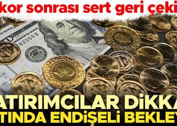 Altında telaşlı bekleyiş! Rekor sonrası sert geri çekildi…
