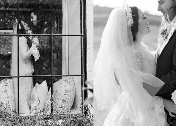 ‘Aşkım ve düğünüm kesim cümbüşü değil’ dedi… Ünlü oyuncu meskeninin art bahçesinde gizlice evlendi!