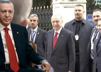 Atina’da dikkat çeken anlar… Erdoğan görünce sohbet etmek için durdu