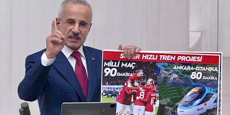 Bakan Uraloğlu: Maç 90 dakika, Ankara-İstanbul 80 dakika