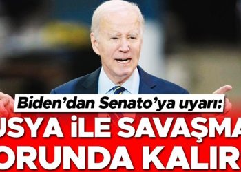 Biden’dan Senato’ya ikaz: Rusya ile savaşmak zorunda kalırız
