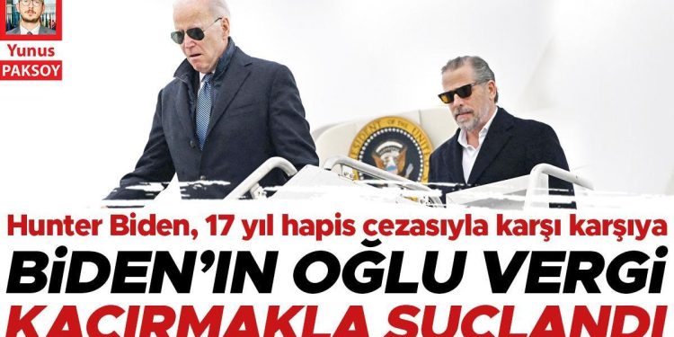 Biden’ın oğlu vergi kaçırmakla suçlandı