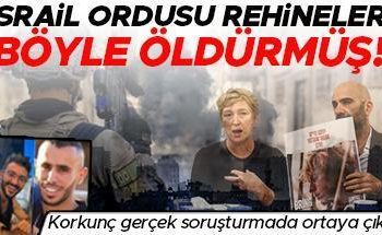 CANLI GELİŞMELER         Son dakika haberleri: İsrail-Hamas savaşında son durum… Dehşetli gerçek soruşturmada ortaya çıktı! İsrail ordusu rehineleri bu türlü öldürmüş