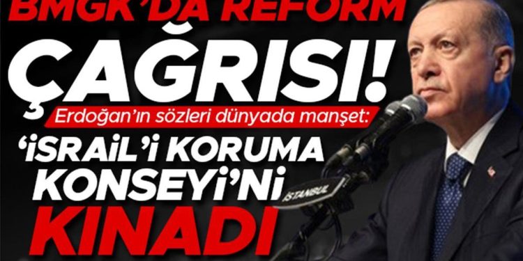 Cumhurbaşkanı Erdoğan’ın kelamları dünyada manşet: Türk önder BM Güvenlik Kurulu’nun ‘İsrail’i müdafaa konseyi’ olmasını kınadı