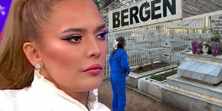 Demet Akalın, Bergen’in mezarını ziyaret etti