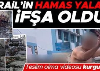 Dünya günlerdir bu imgeleri konuşuyor… İsrail’in palavrası deşifre oldu: Hamas görüntüsü kurgu çıktı!