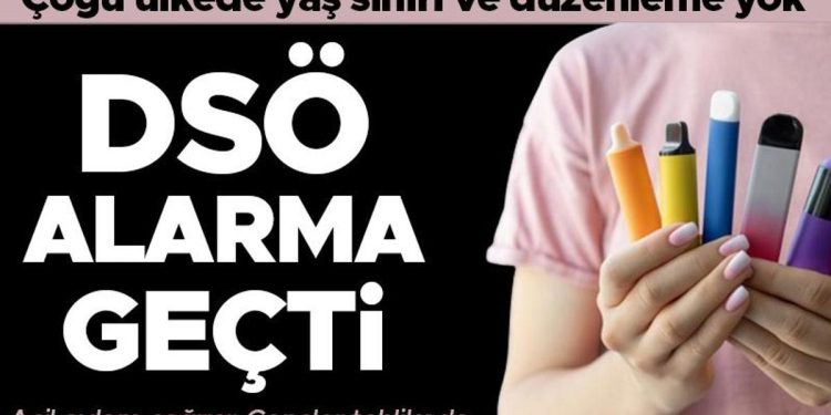 Elektronik sigara kullananlar dikkat! Dünya Sıhhat Örgütü alarma geçti: Acil hareket daveti