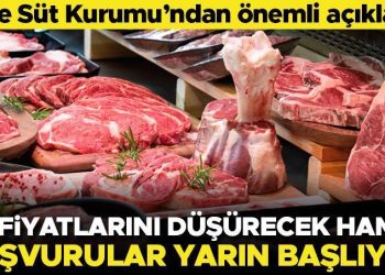 Et fiyatlarını düşürecek atılım… Et ve Süt Kurumu kilosu 130 liradan sığır satacak