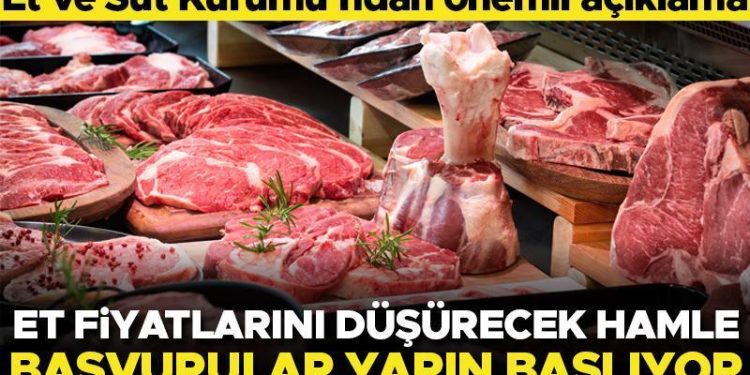 Et fiyatlarını düşürecek atılım… Et ve Süt Kurumu kilosu 130 liradan sığır satacak