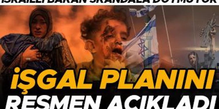 ‘Gazze’ye nükleer bomba askeri seçeneklerden biri’ demişti… İsrailli bakan skandala doymuyor: İşgal planını resmen açıkladı!