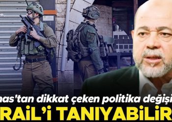 Hamas’tan siyaset değişikliği mi? ‘İsrail’i tanıyabiliriz’