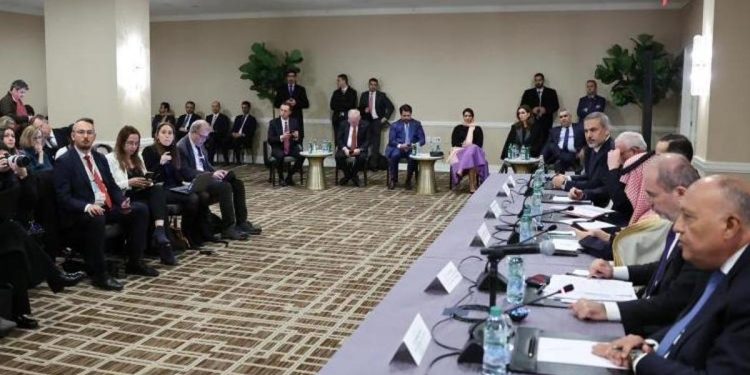 İİT ve AL Temas Grubu’ndan iki devletli tahlil vurgusu