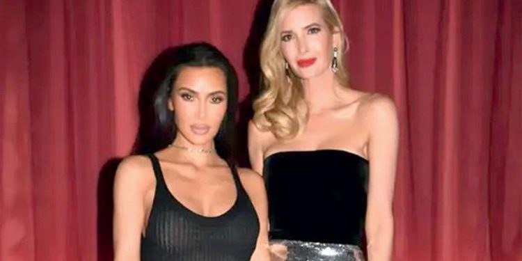 Kardashian ve Ivanka kanka oldu