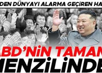 Kim’den dünyayı alarma geçiren atak… ABD’nin tamamı menzili içinde