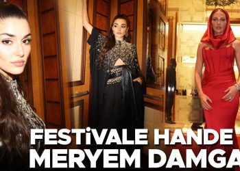 Kızıldeniz Milletlerarası Sinema Şenliği’ne Hande Erçel ve Meryem Uzerli damgası