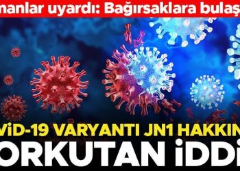 Kovid-19 varyantı JN1 hakkında korkutan iddia! Uzmanlar uyardı: Bağırsaklara bulaşıyor