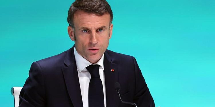 Macron: İsrail için kalıcı bir güvenlik olamaz