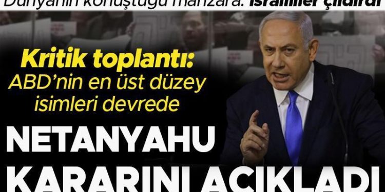 Netanyahu’nun kararı İsraillileri zahmetten çıkardı! ABD ile kritik görüşme…