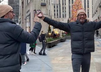 Ömrünün yarısını geçirdiği karısı artık yanında yok… Birlikte yürüdükleri sokaklarda tek başına memnunluk pozu verdi