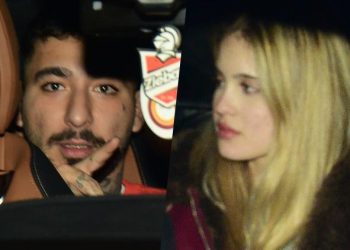 Rap’çi Uzi sevgilisiyle gecelerde!