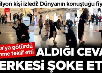Roma’ya götürdü, evlenme teklif etti: Aldığı karşılık herkesi şoke etti! Toplumsal medyanın konuştuğu fiyasko