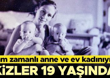 ‘Sette değilsem işim konut kadınlığı ve annelik’ demişti… Yıldız oyuncunun ikizleri 19 yaşında!