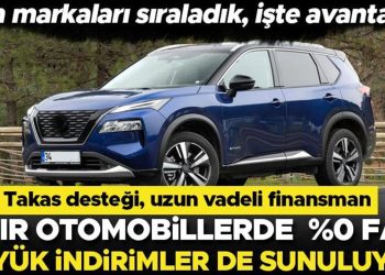 Sıfır arabalarda dev indirim ve yüzde 0 kredi kampanyası… Tüm markaları sıraladık, işte avantajlar