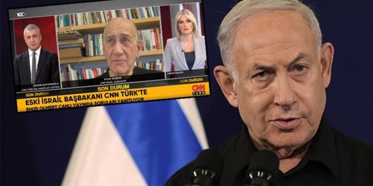 Son dakika! Eski İsrail Başbakanı Olmert CNN Türk’e konuştu: Netanyahu’nun geleceği karanlık