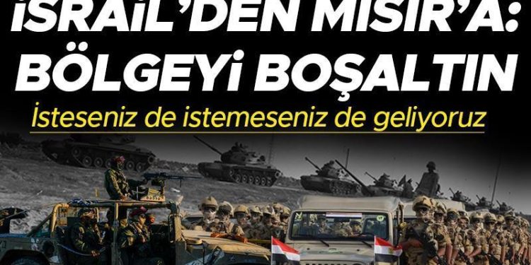Son dakika haberi: İsrail-Hamas savaşında son durum…İsrail’den Mısır’a davet: Bölgeyi boşaltın, isteseniz de istemeseniz de geliyoruz