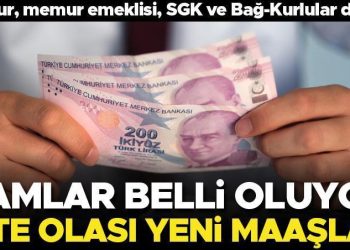 Son dakika… Memur, memur emeklisi, SSK ve Bağ-Kurlular artırımlarını merakla bekliyor… İşte artırım hesaplaması