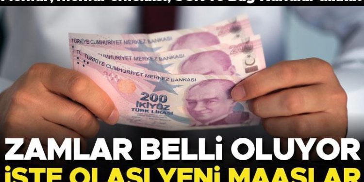 Son dakika… Memur, memur emeklisi, SSK ve Bağ-Kurlular artırımlarını merakla bekliyor… İşte artırım hesaplaması