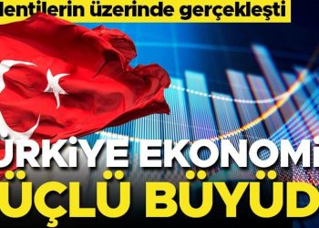 Son dakika… Türkiye iktisadı üçüncü çeyrekte yüzde 5,9 büyüdü