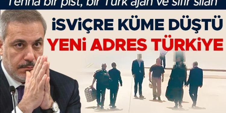 ‘Tenha bir pist, bir Türk casus ve sıfır silah’ WSJ yazdı: İsviçre küme düştü, yeni adres Türkiye