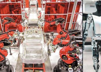 Tesla robotu mühendise saldırdı