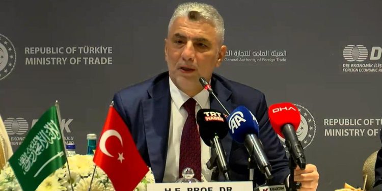 Ticaret Bakanı Ömer Bolat: Gaye Suudi Arabistan ile 30 milyar dolarlık karşılıklı ticaret